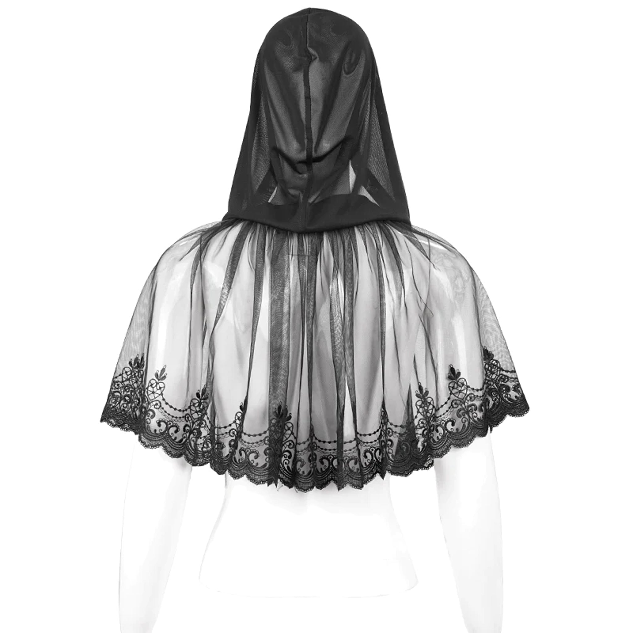 Chrysanthemum Hooded Capelet