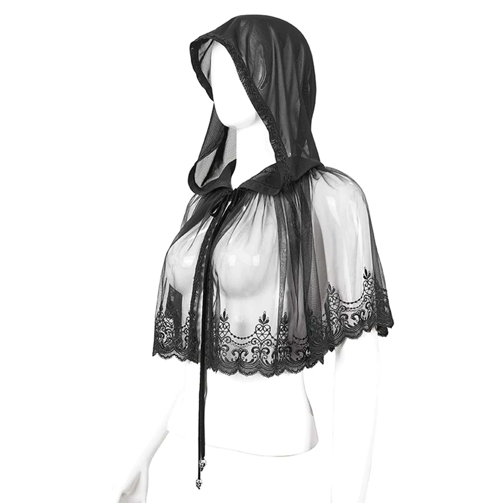 Chrysanthemum Hooded Capelet