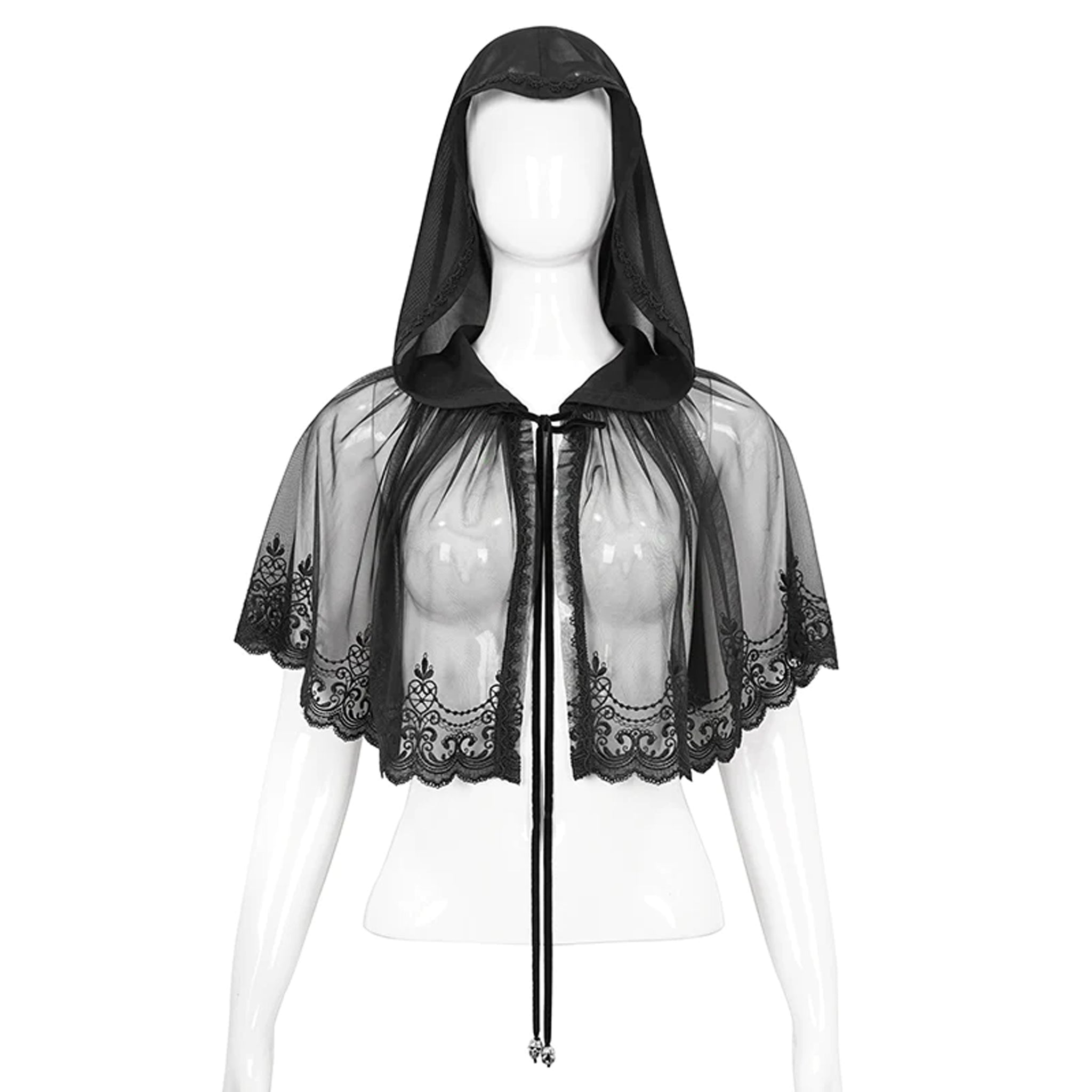 Chrysanthemum Hooded Capelet