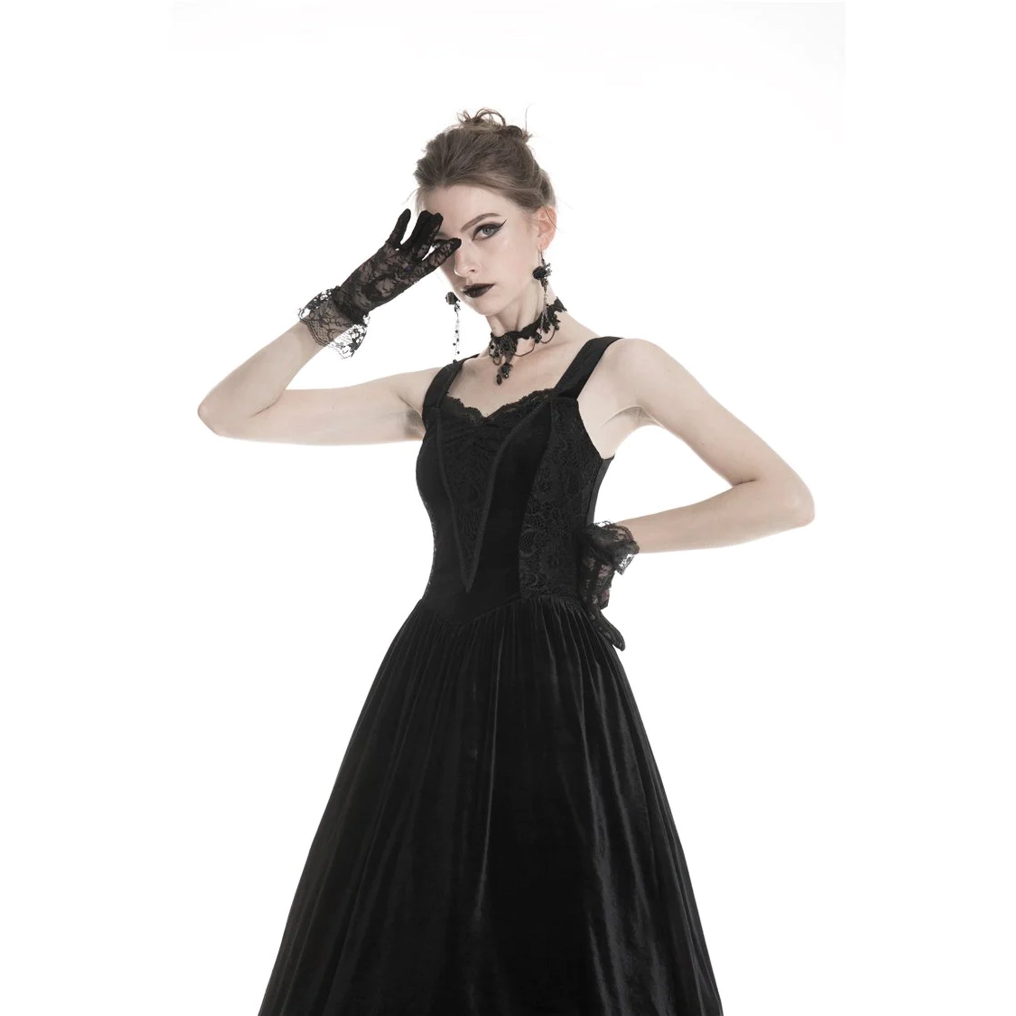 Sasha's Noir Gown