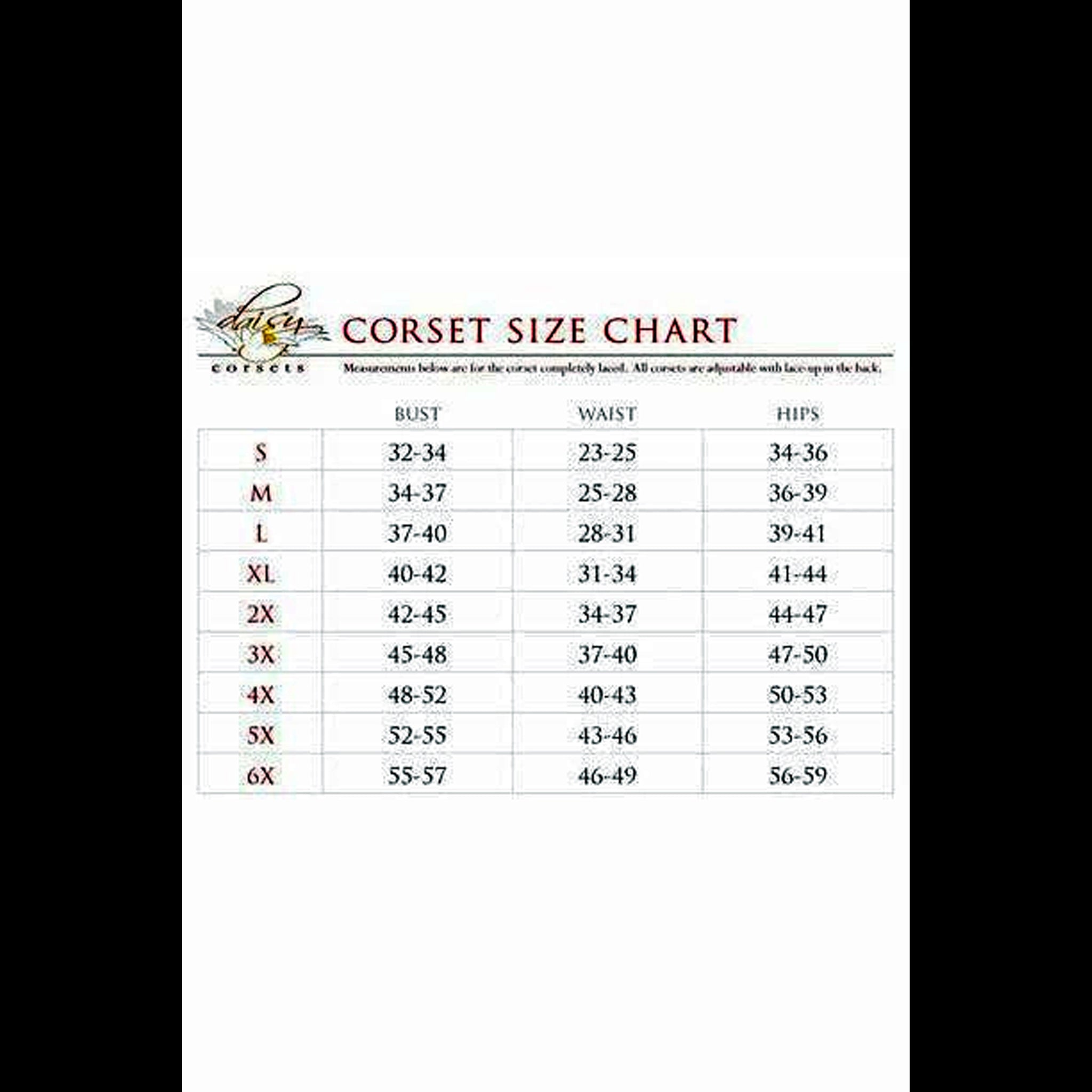 Classic Satin Torso Corset