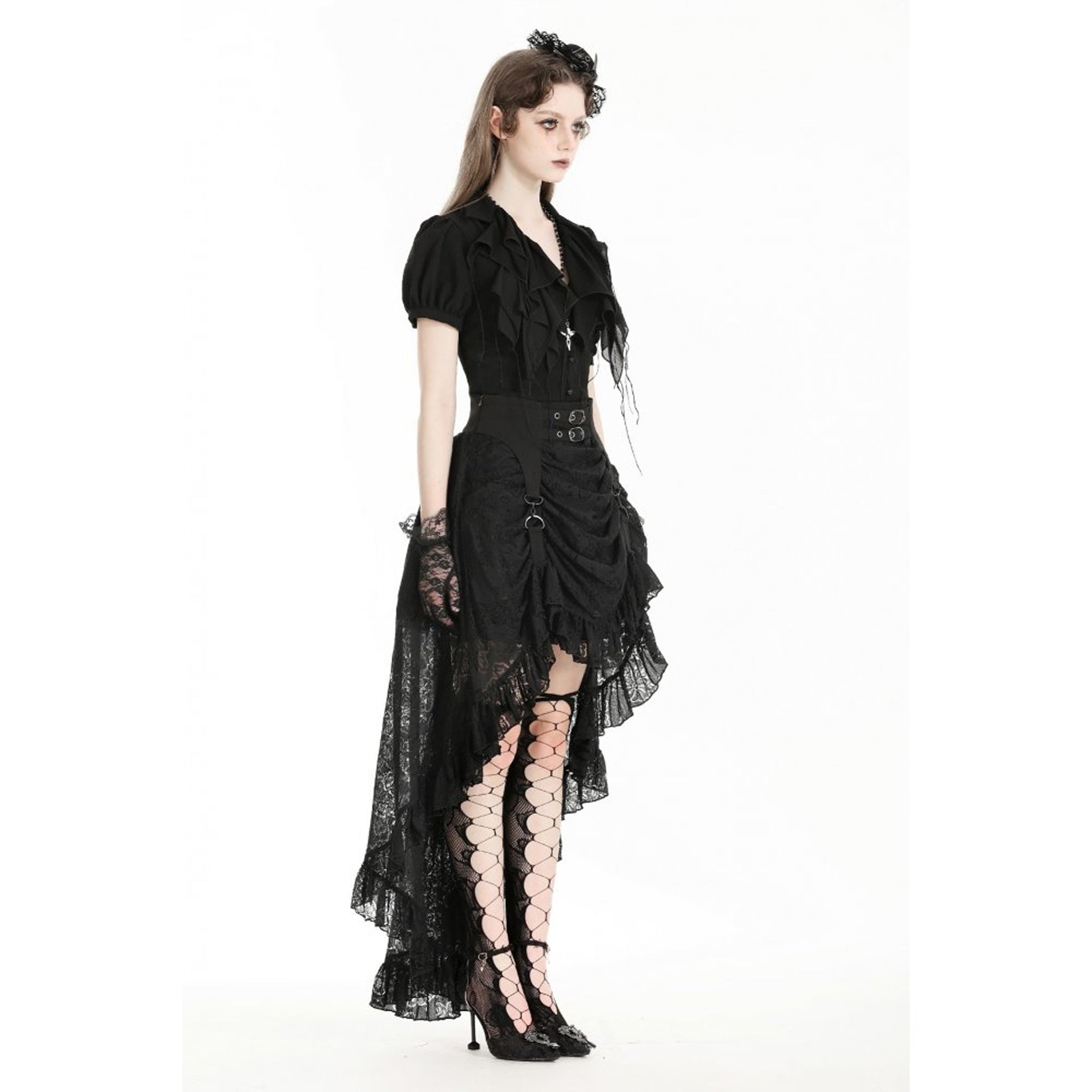 Cinched Front Skirt