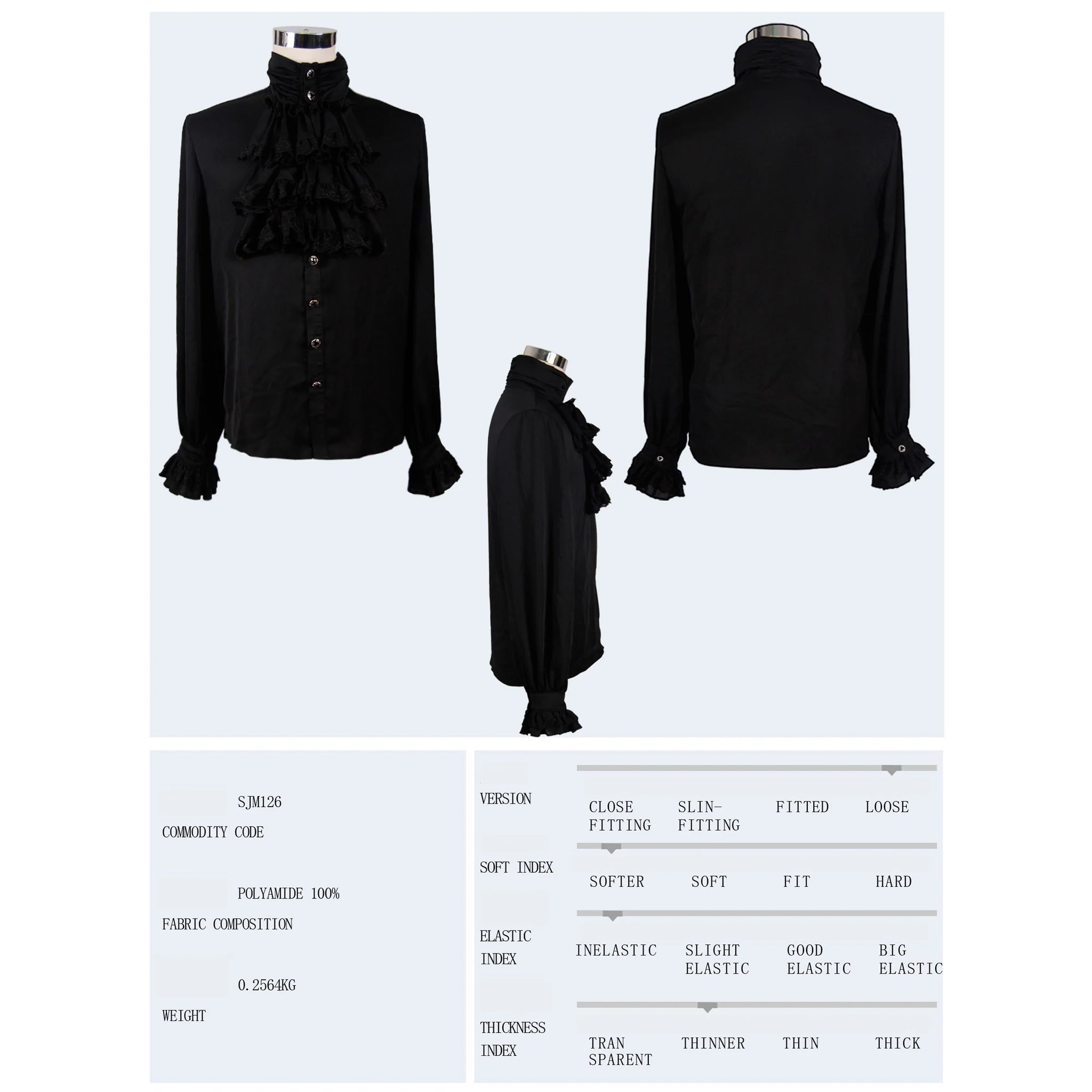 Lucien's Shirt Black