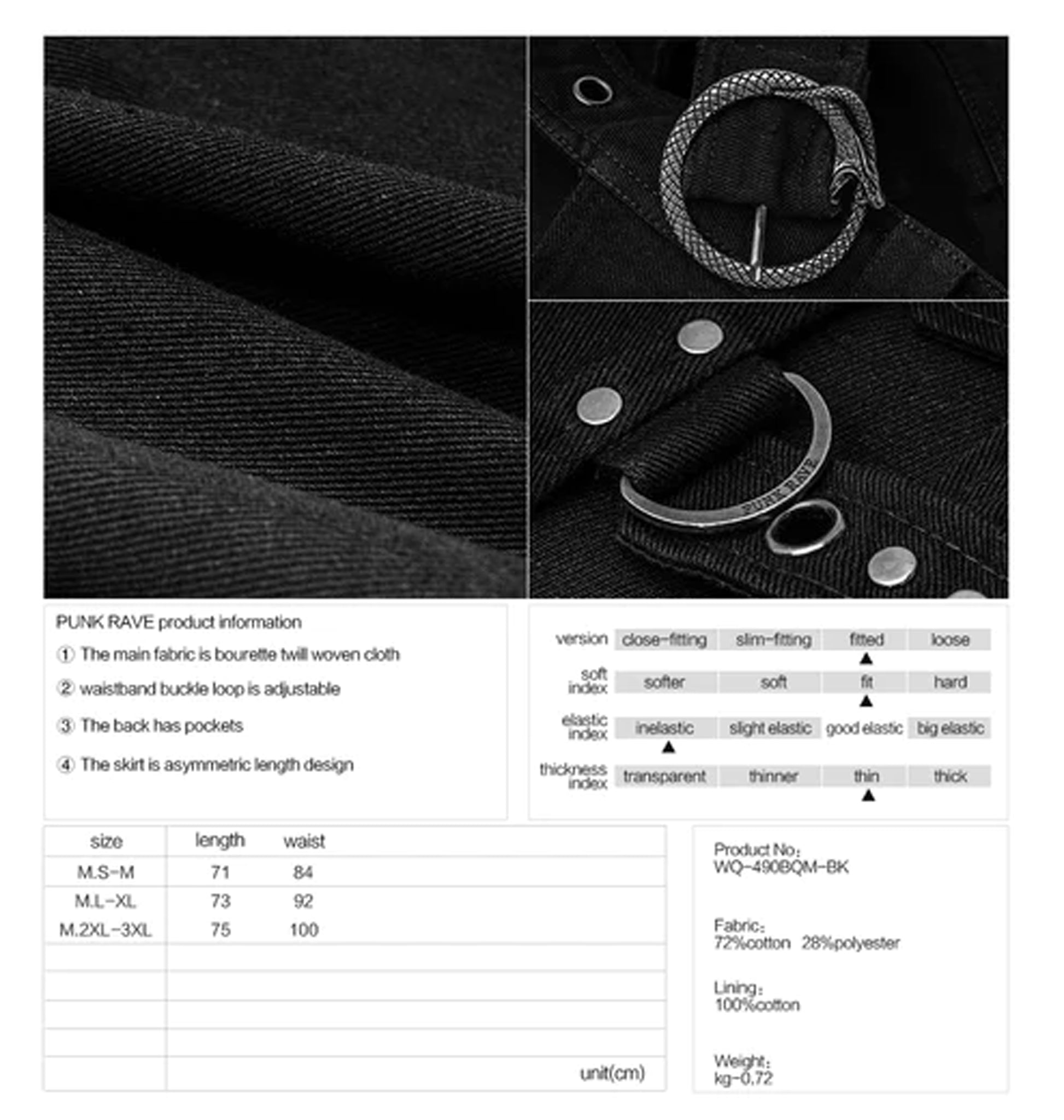 Asymetrical Over Kilt