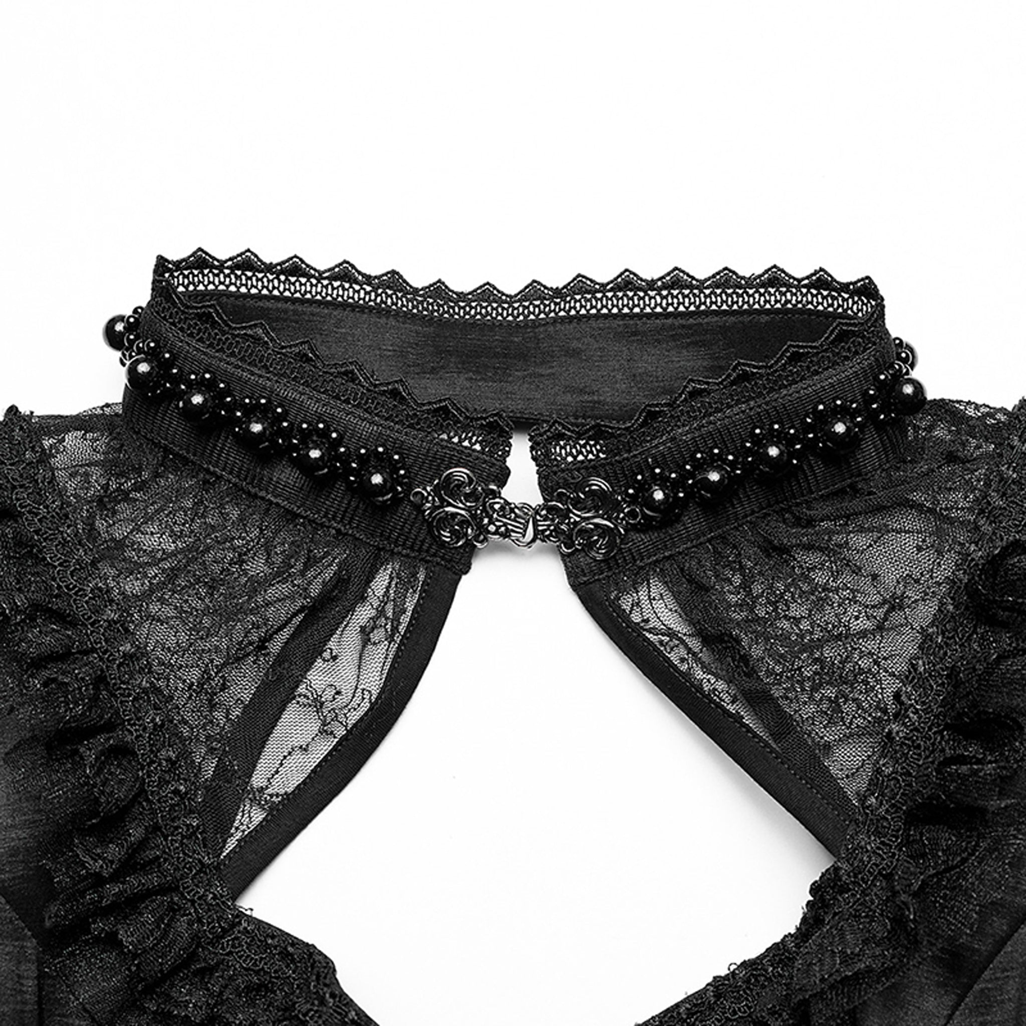 Raven's Eve Bustle Gown