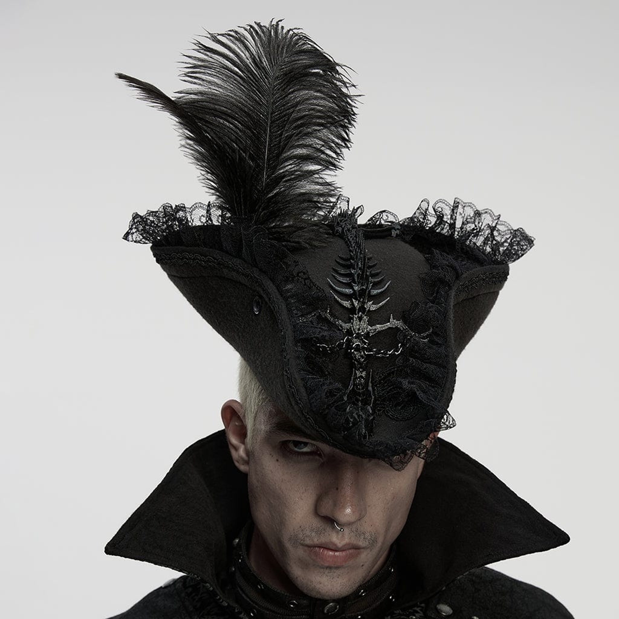 Spike Spine Tricorn Hat