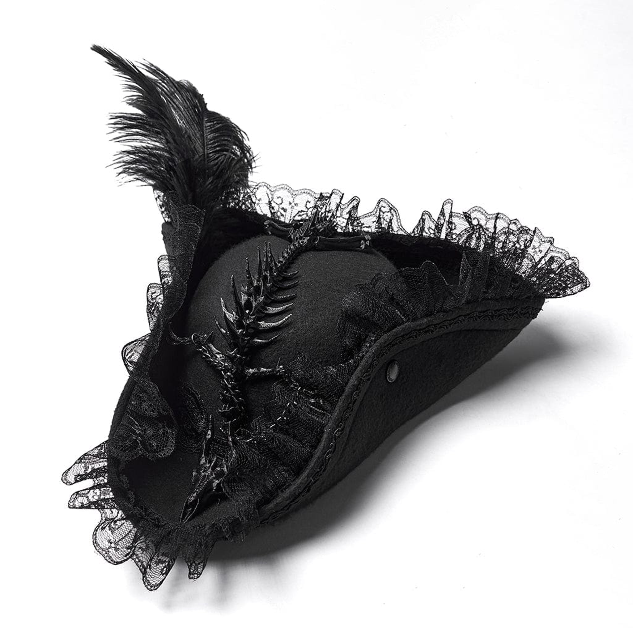 Spike Spine Tricorn Hat