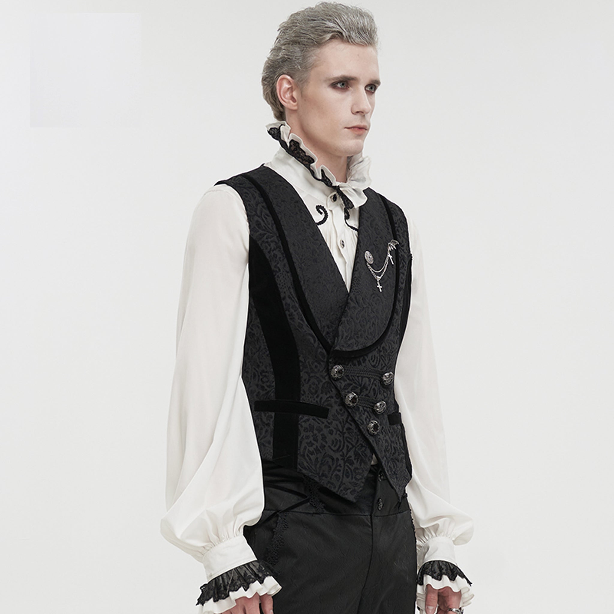 Gothic Jaquard Waist Coat