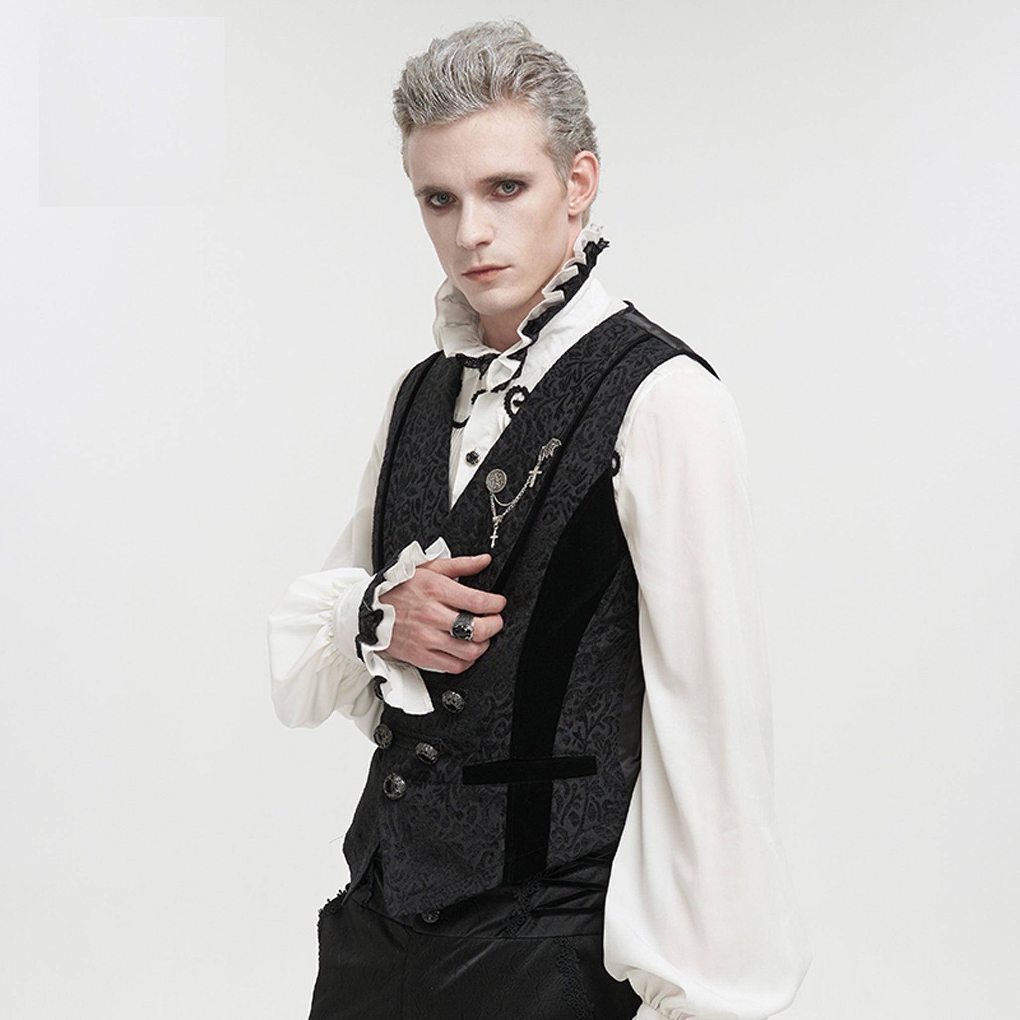 Gothic Jaquard Waist Coat