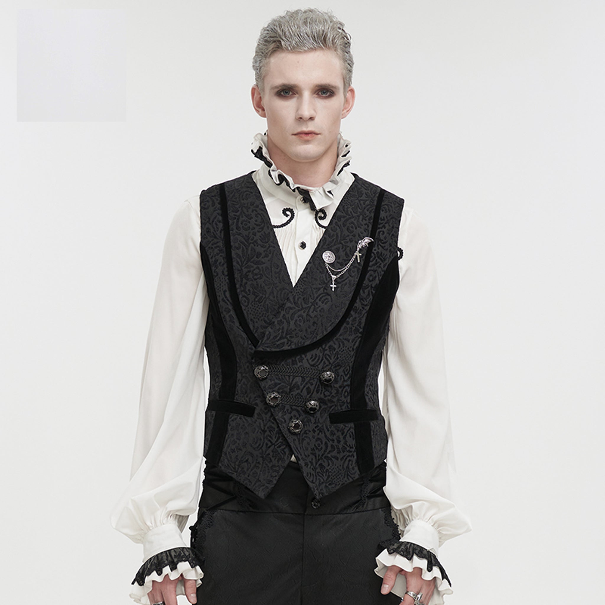 Gothic Jaquard Waist Coat