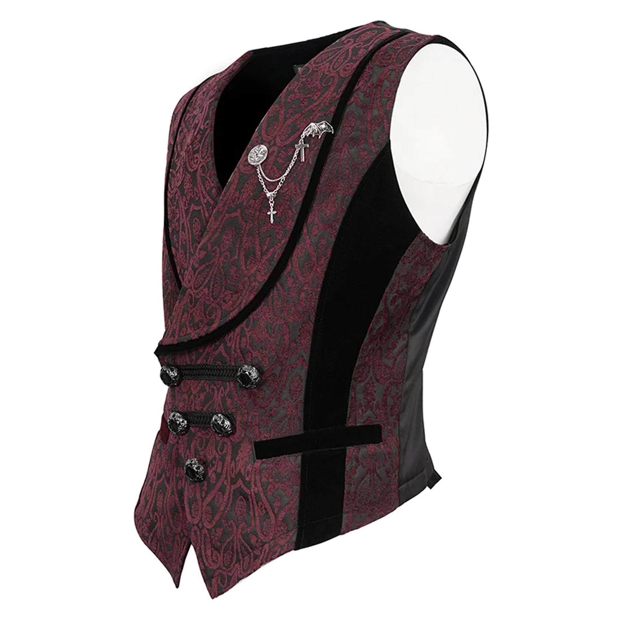 Gothic Jaquard Waist Coat
