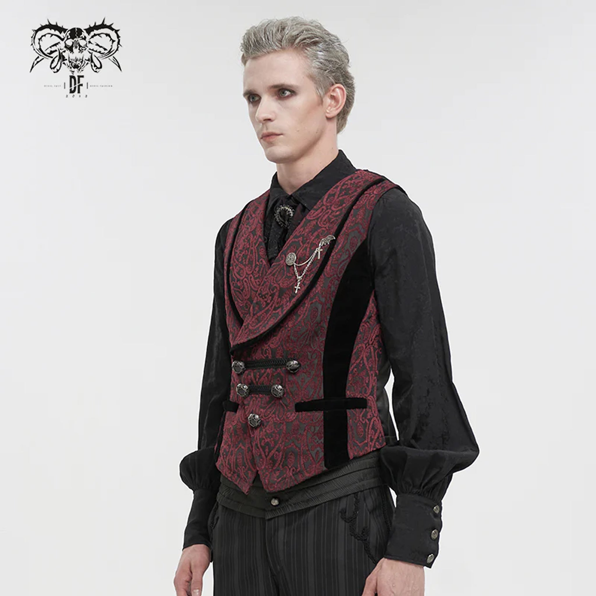 Gothic Jaquard Waist Coat