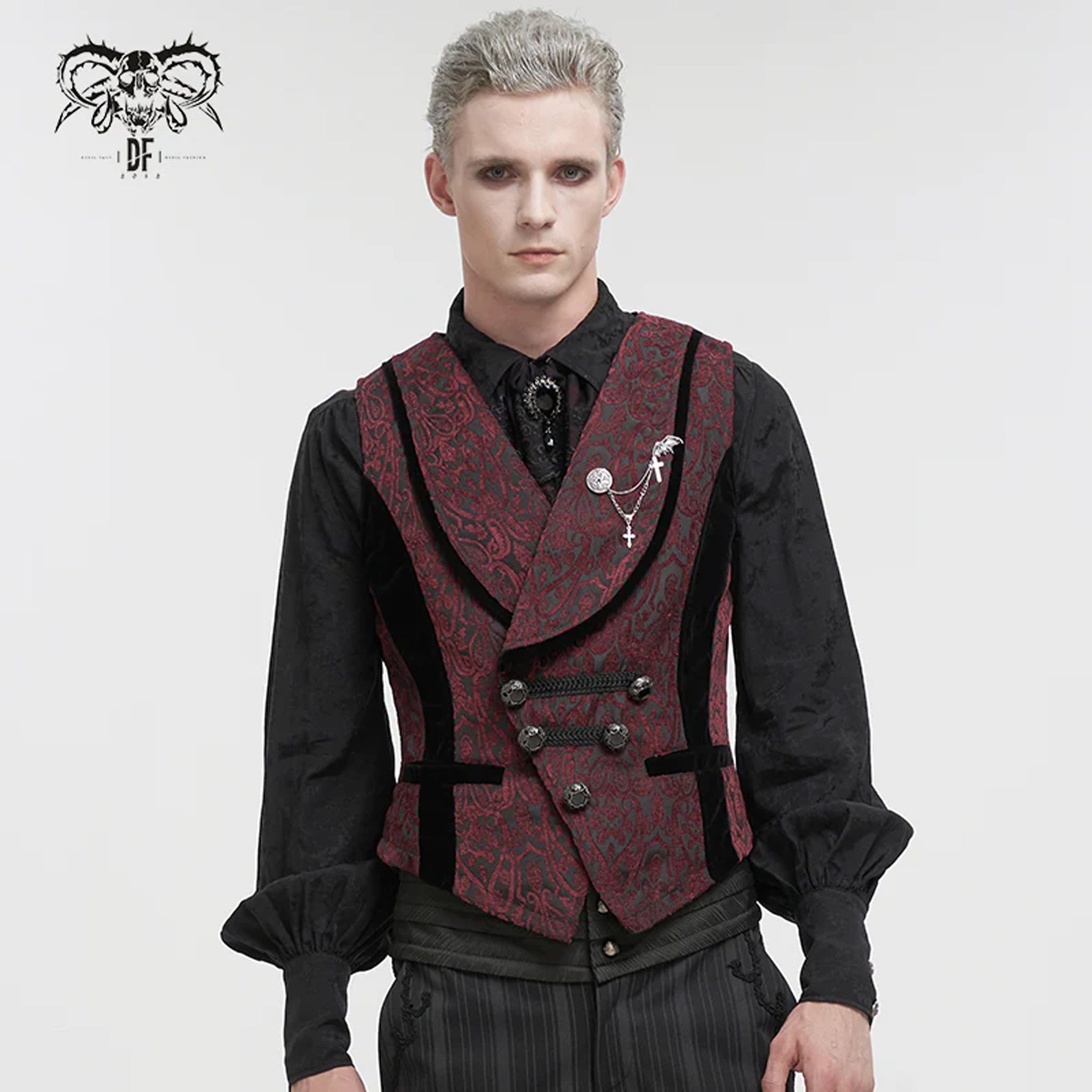 Gothic Jaquard Waist Coat