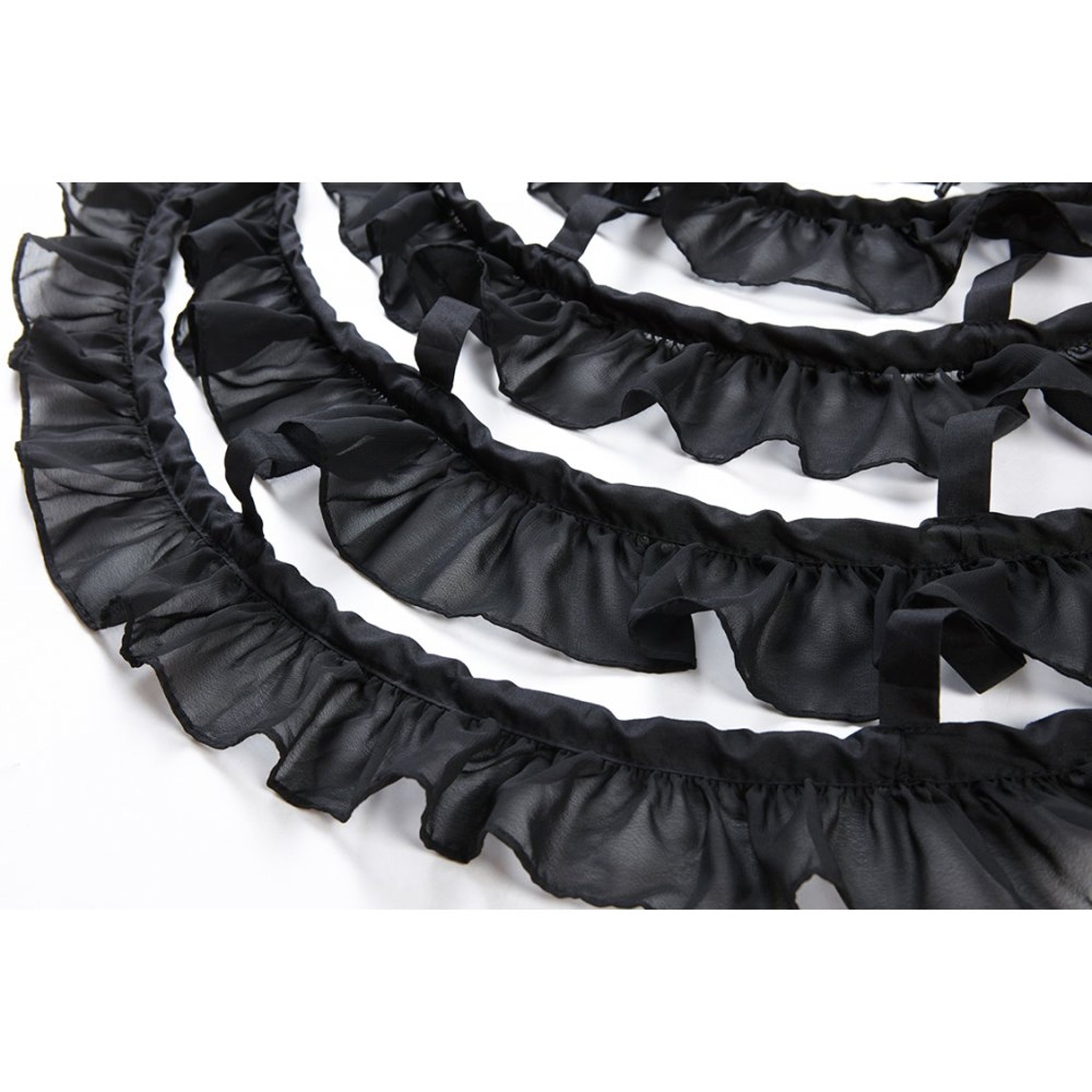 Ruffled Hoop Skirt ONE SIZE