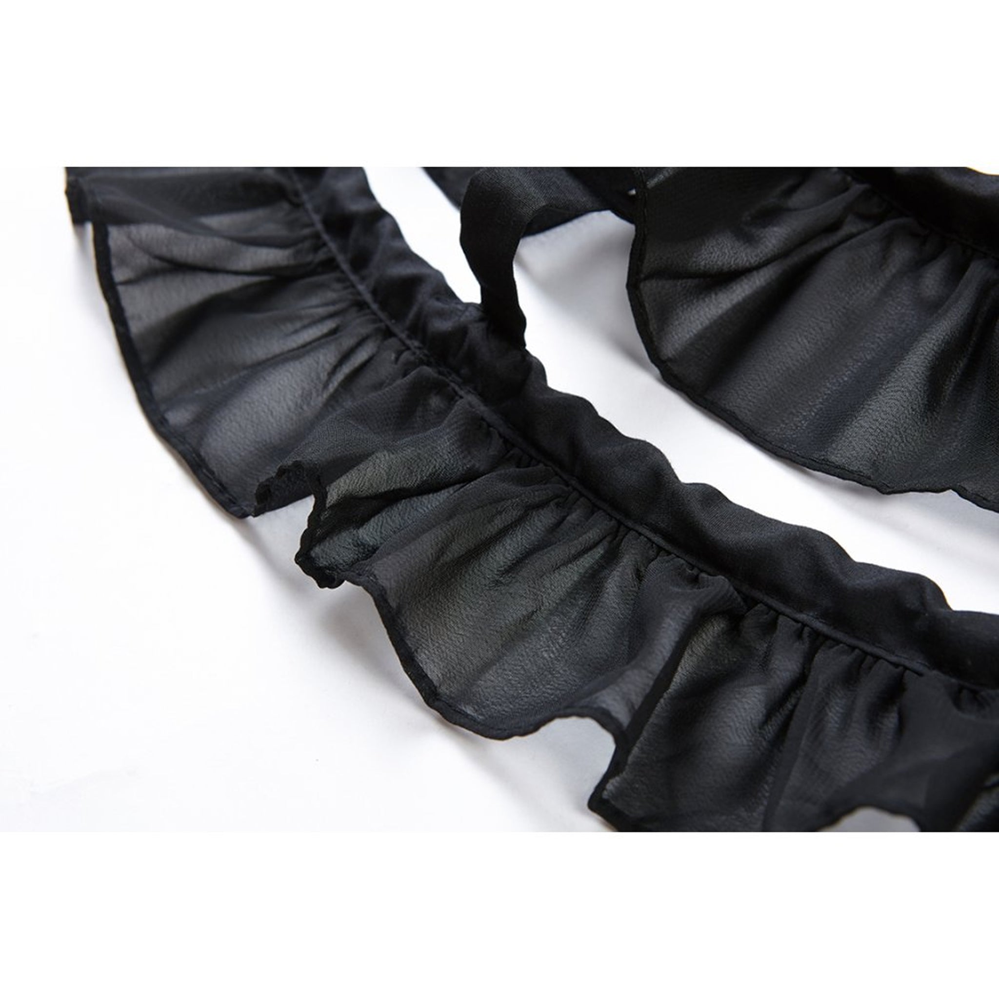 Ruffled Hoop Skirt ONE SIZE