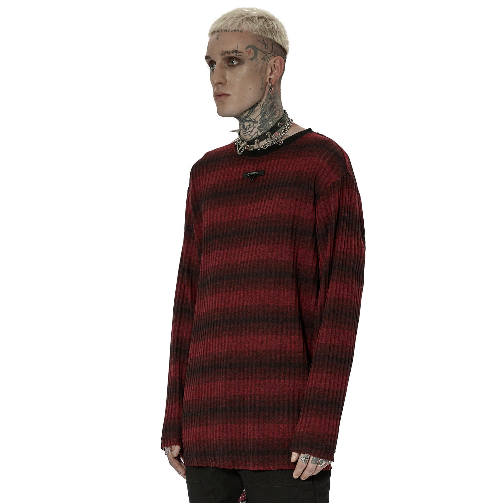 Striped Alt Sweater
