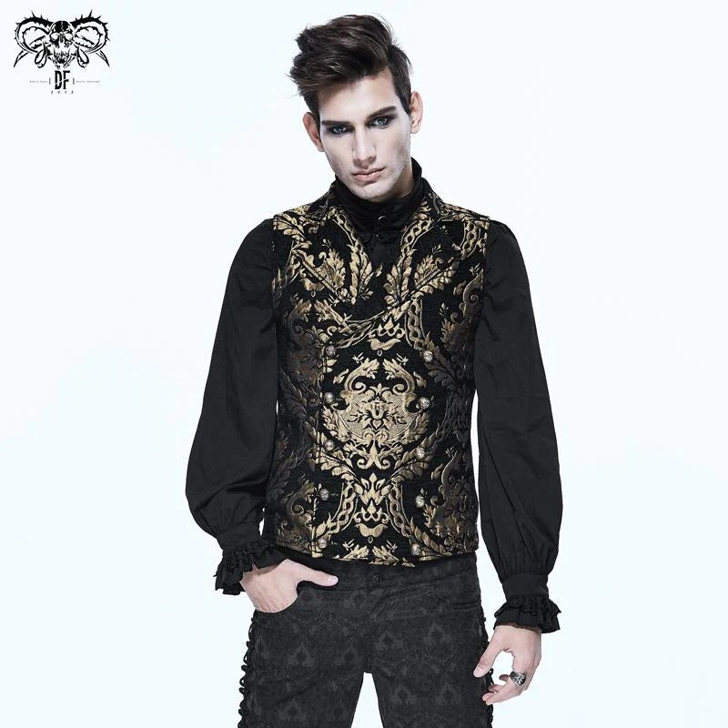 Baroque Waistcoat Golden