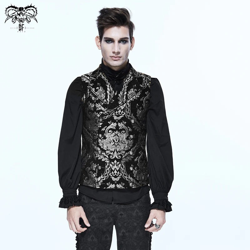 Baroque Waistcoat silver