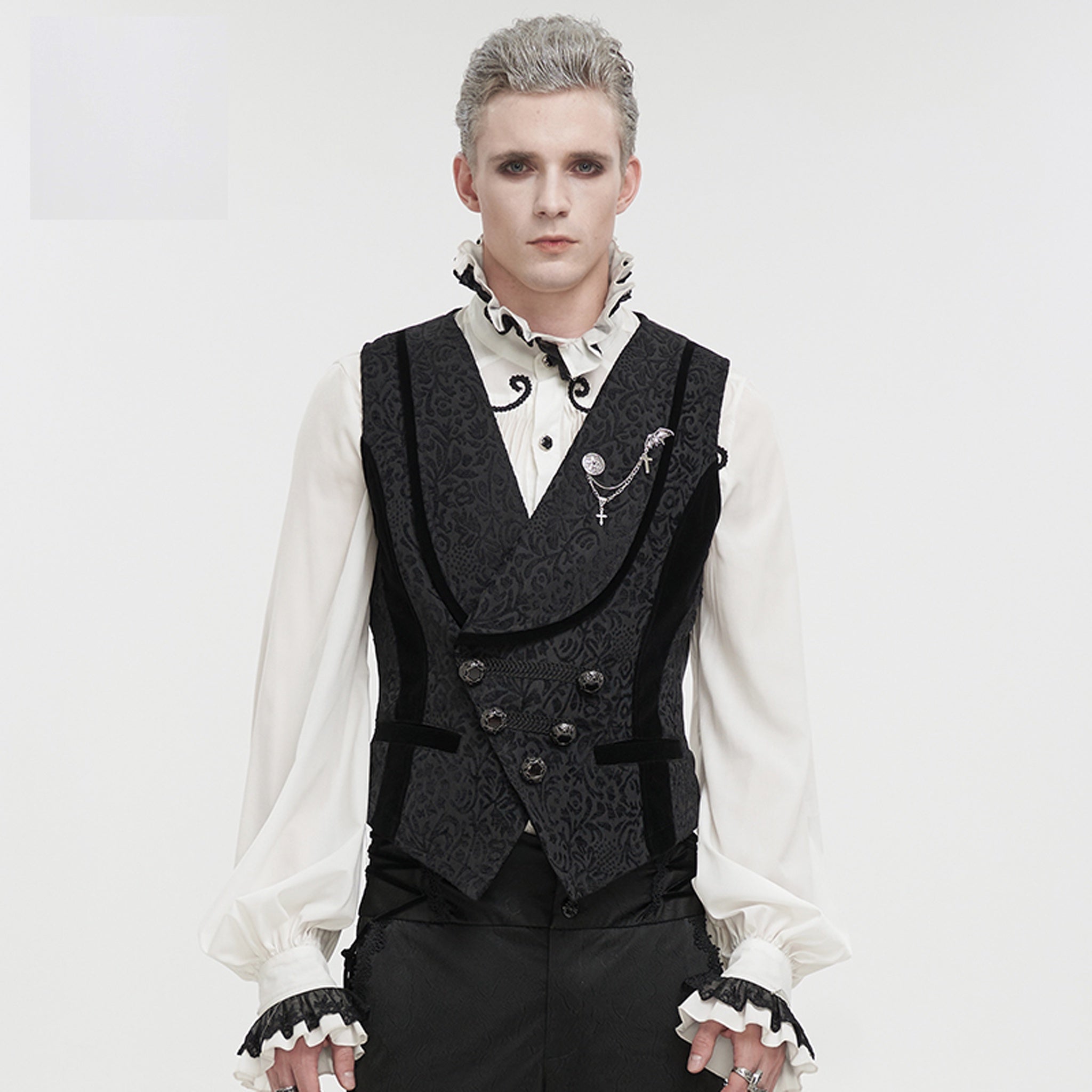 Gothic Jaquard Waist Coat
