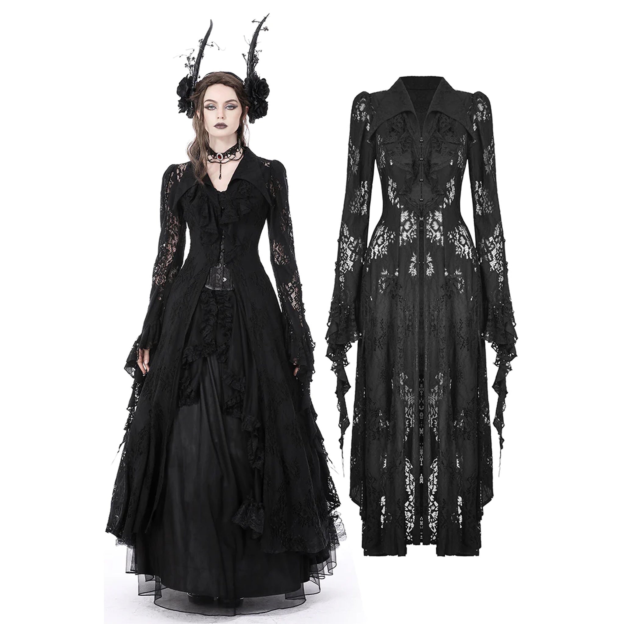 Gothic Lace Dress