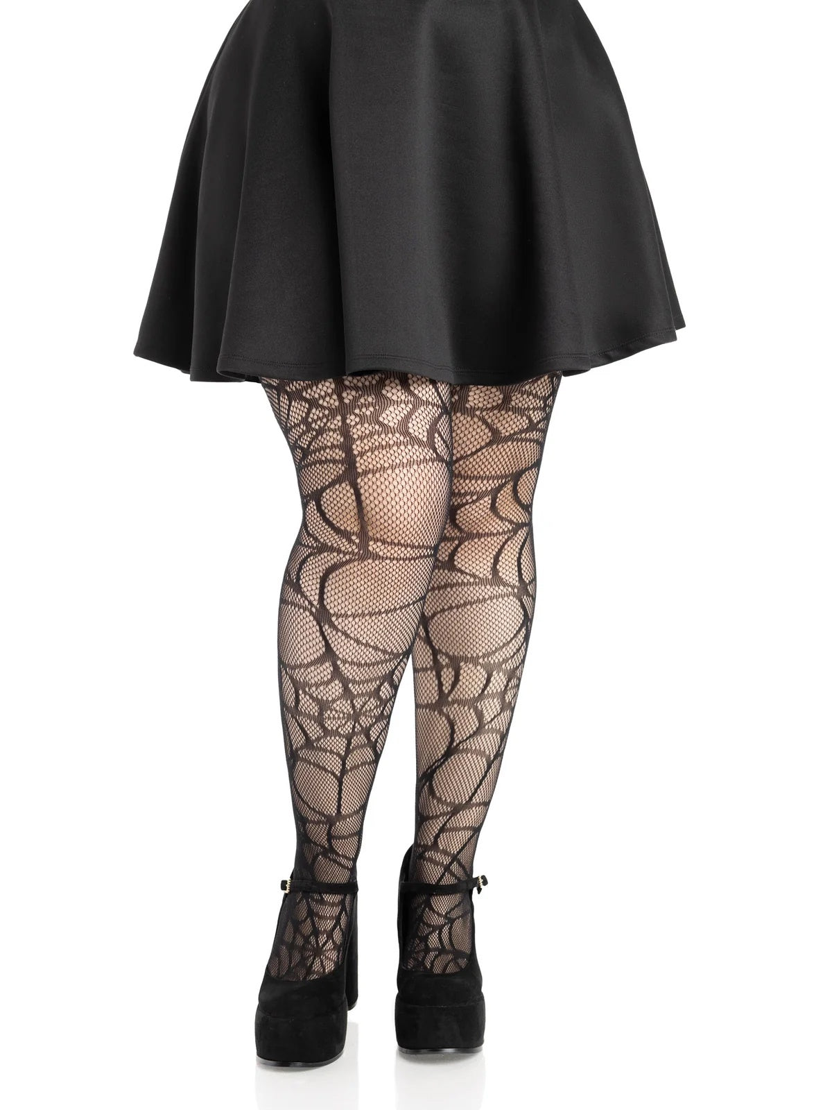 Spiderweb Net Tights 1X/2X