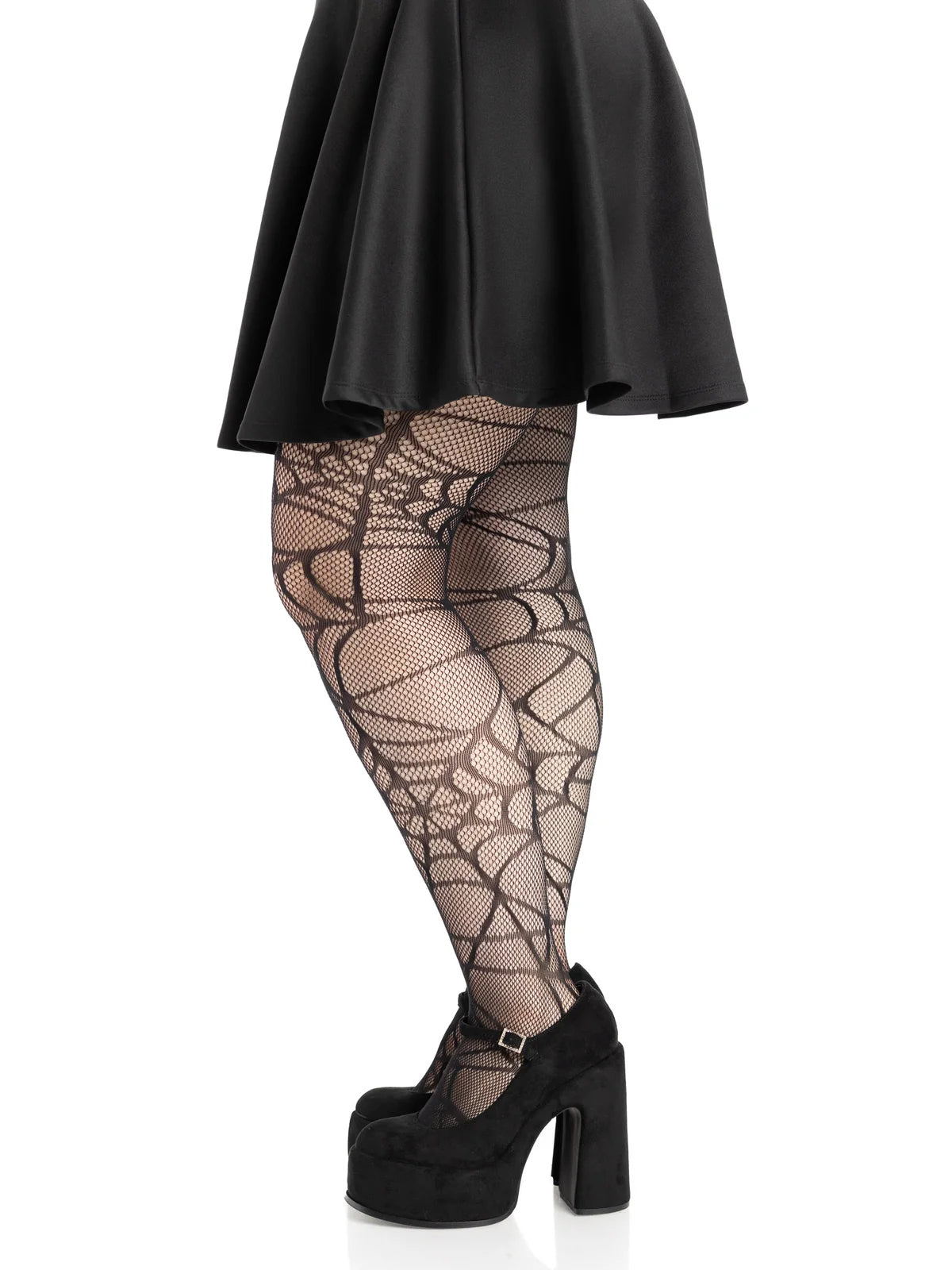 Spiderweb Net Tights 1X/2X