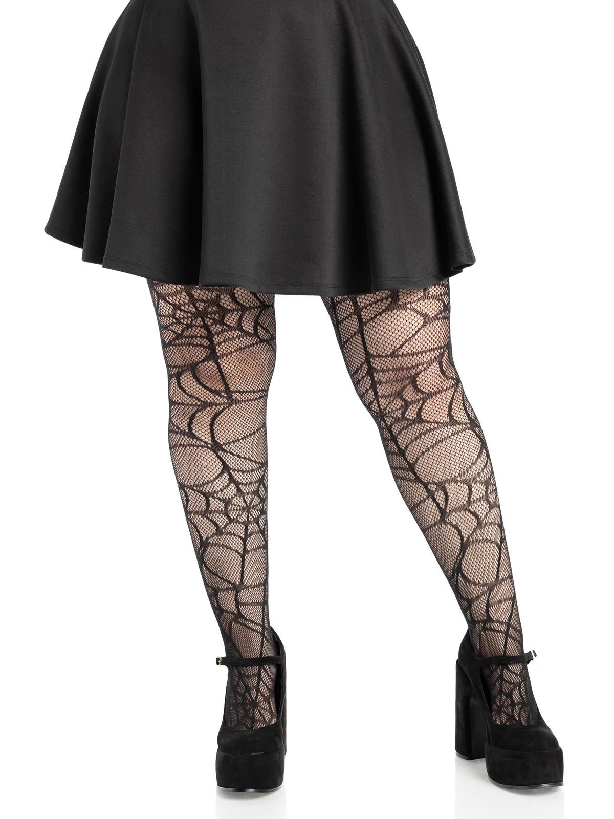 Spiderweb Net Tights 1X/2X