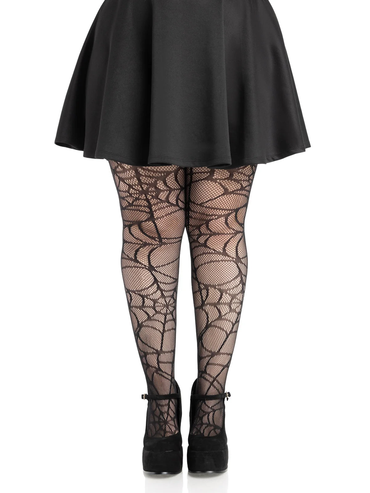 Spiderweb Net Tights 1X/2X