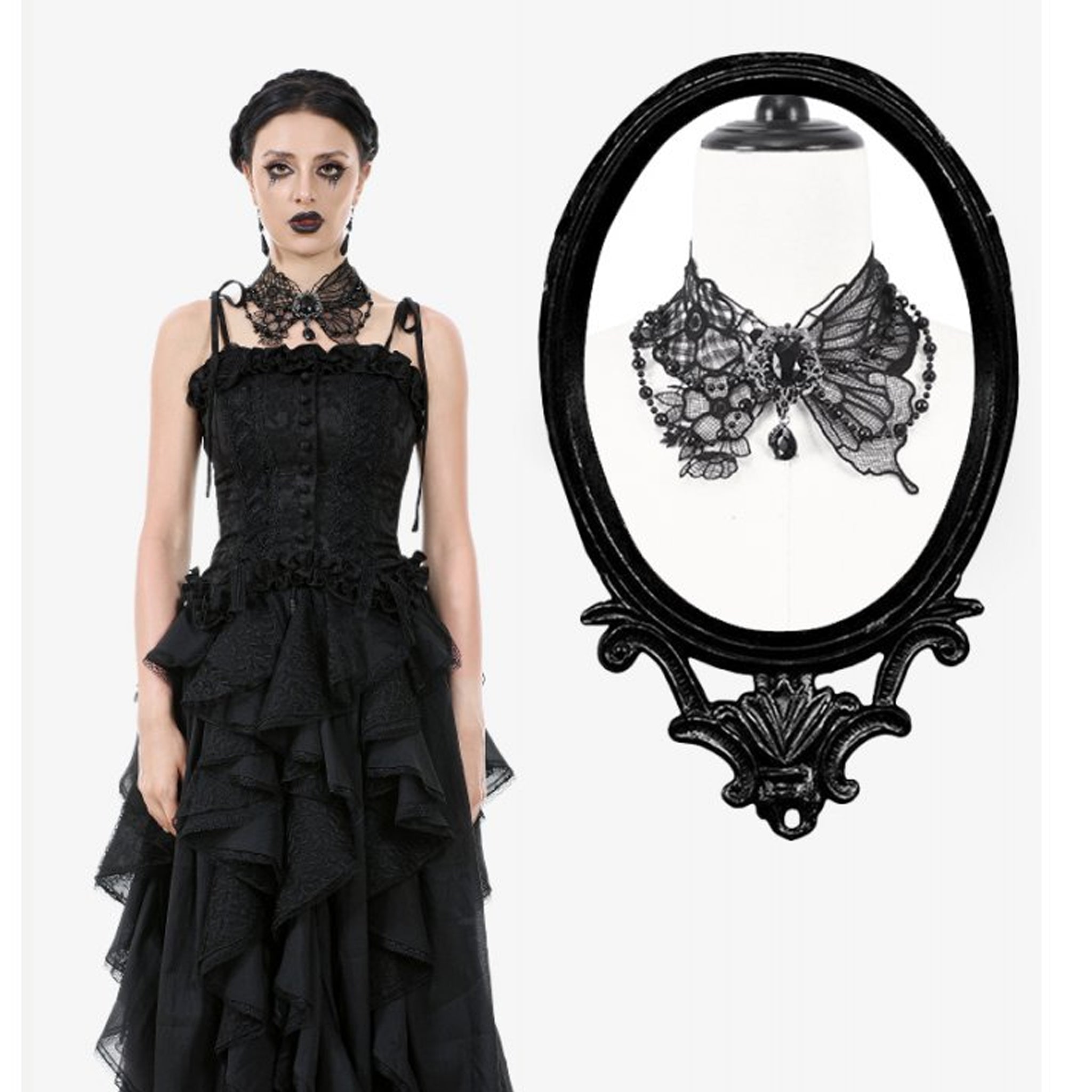 Butterfly Core Choker