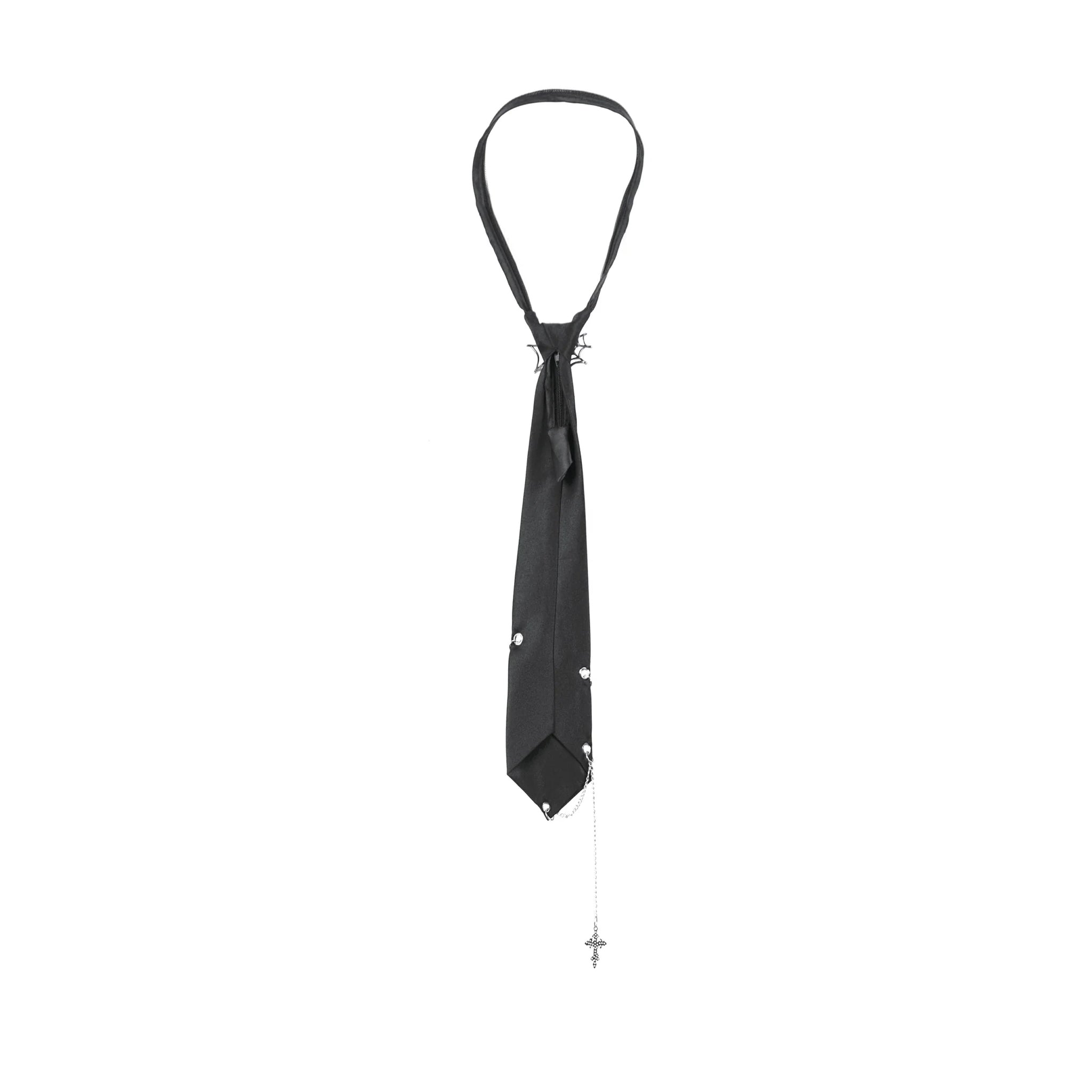 Webbed Chain Tie