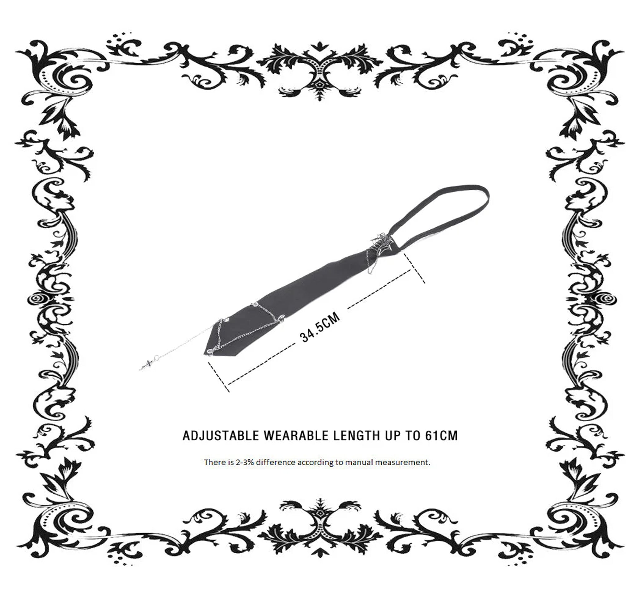 Webbed Chain Tie