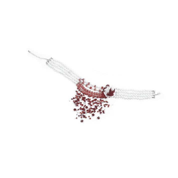 Dripping Pearls Choker