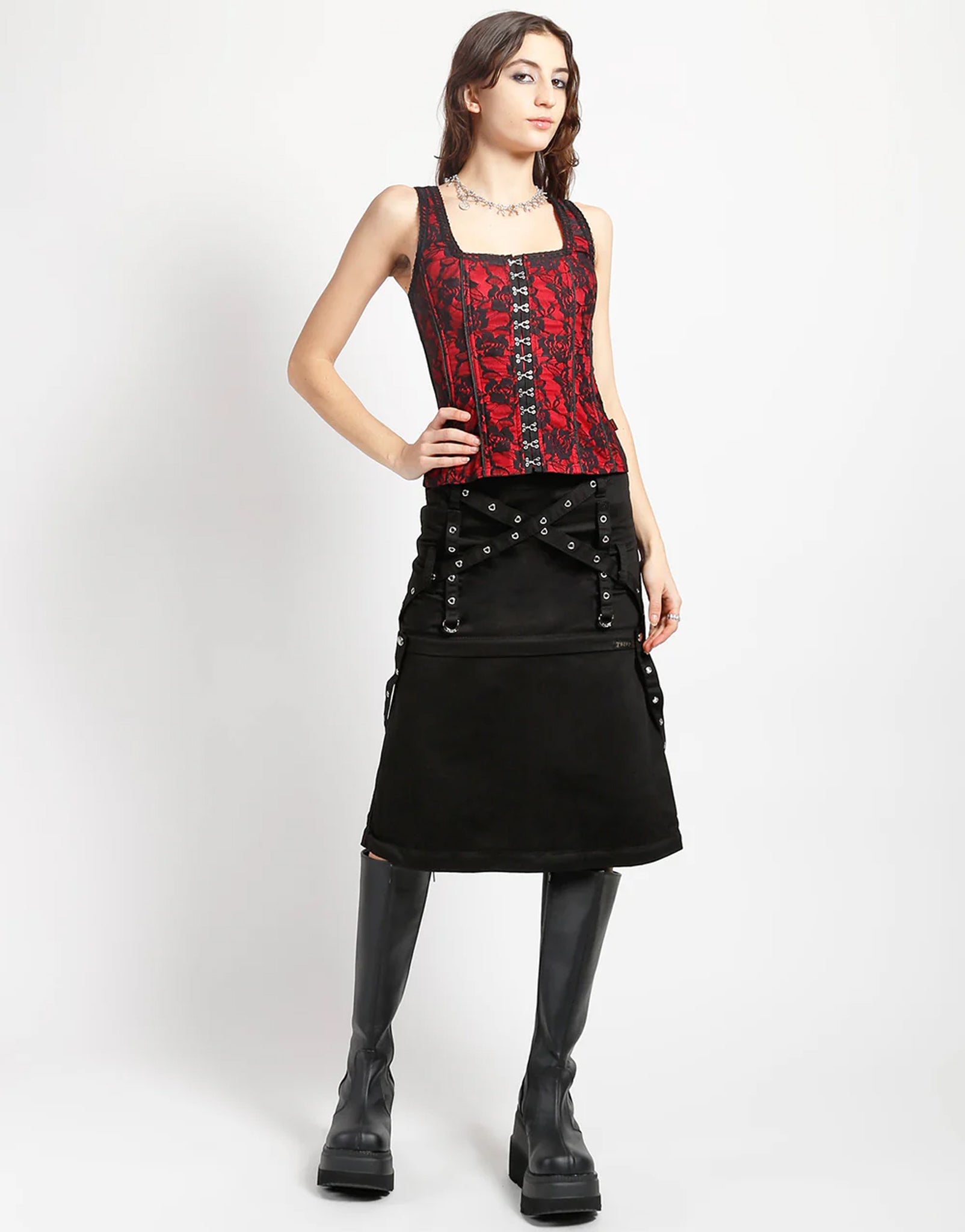 Mega Skirt Triple Zip Off