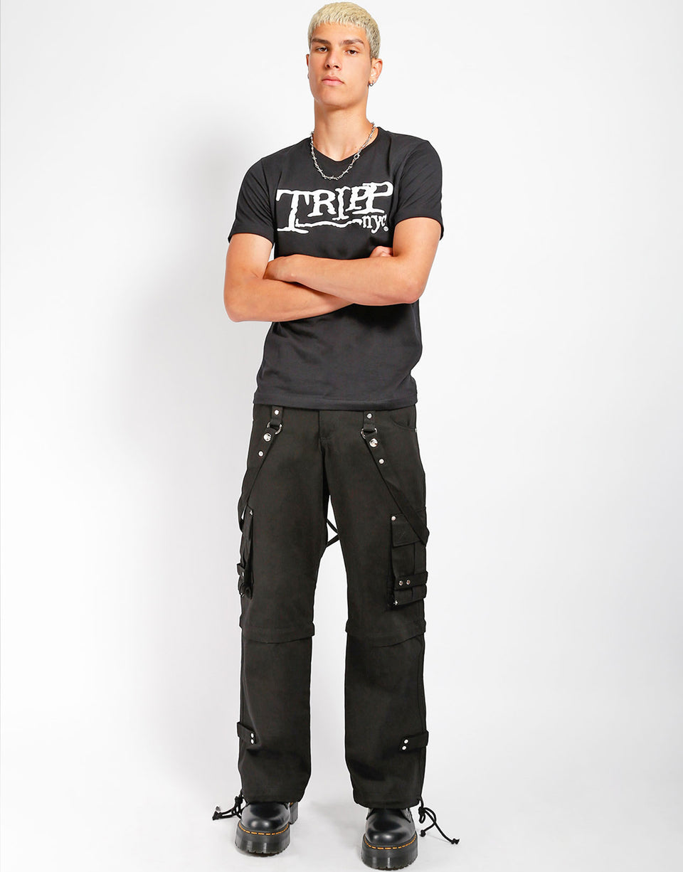 Zip Off Crush Cargo Pant