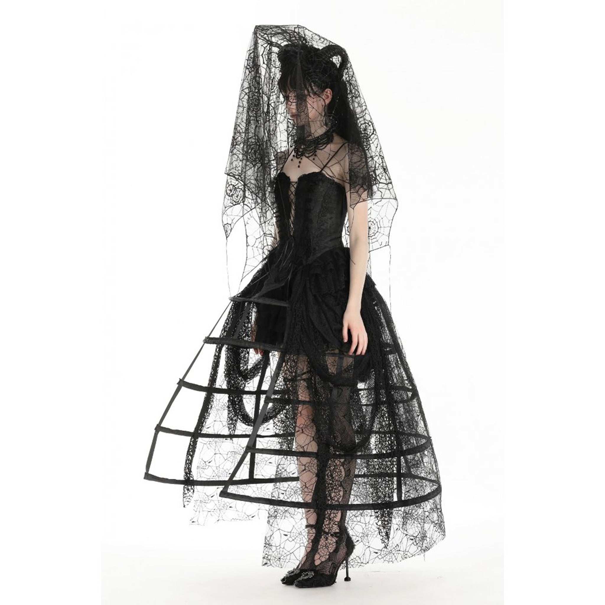 Spiderweb Lace Veil