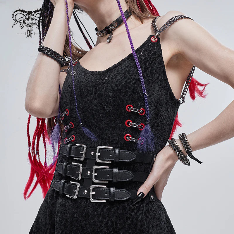 Tripple Buckle Belt