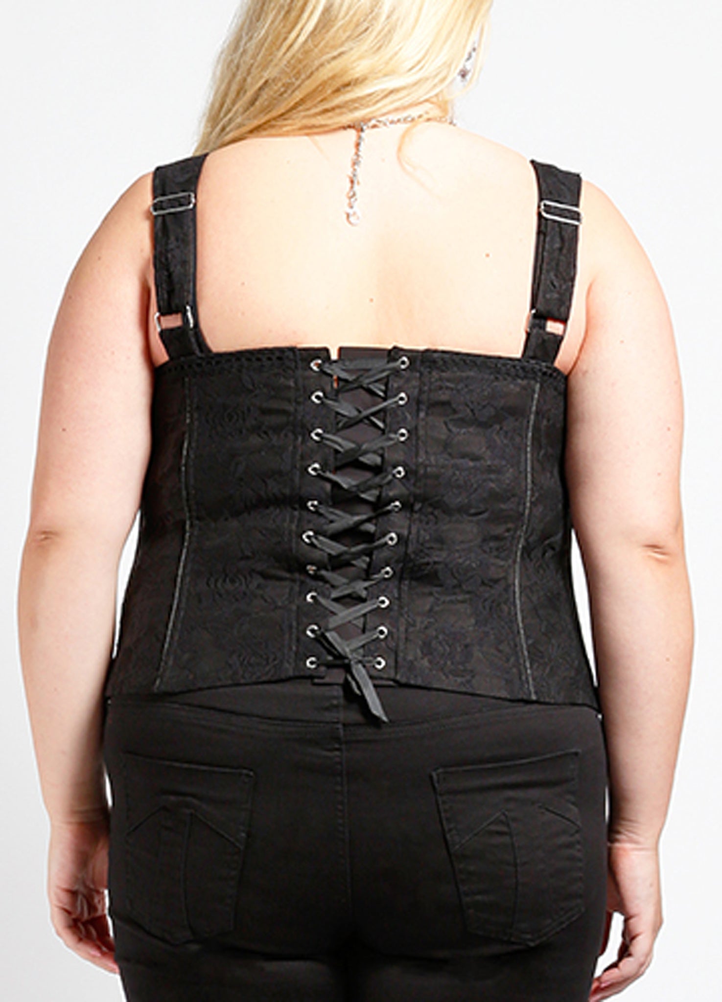 Hook Eye Lace Corset