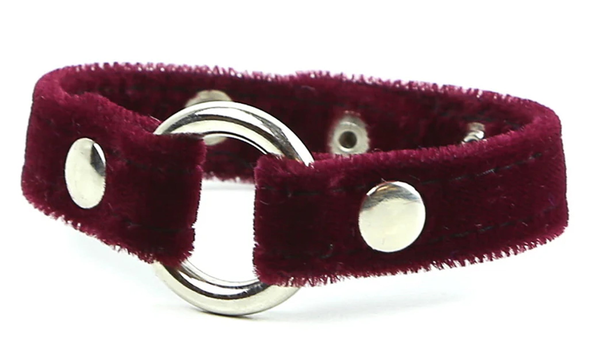 Velvet O Ring Wrist Snap