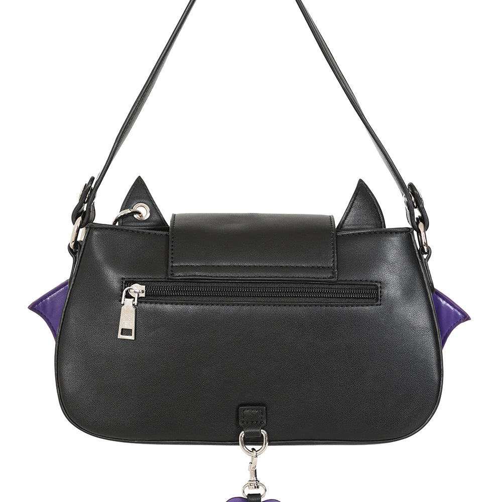 Batwing Heart Charm Bag