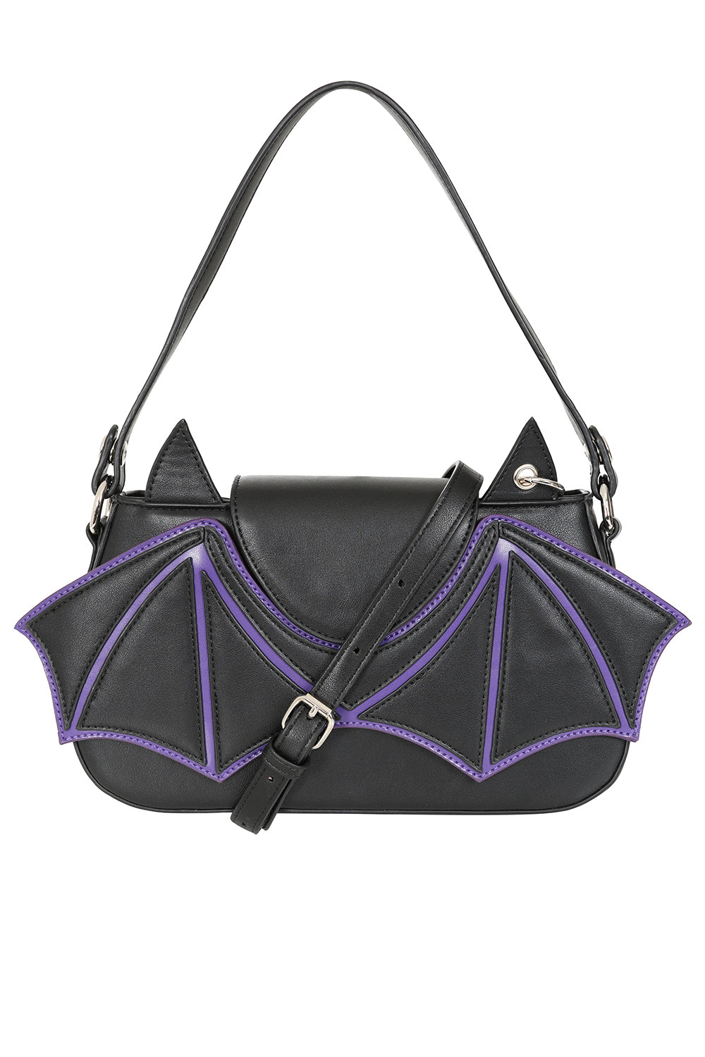 Batwing Heart Charm Bag