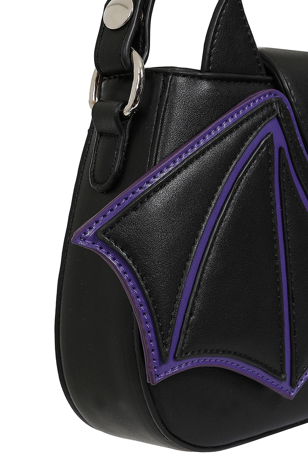 Batwing Heart Charm Bag