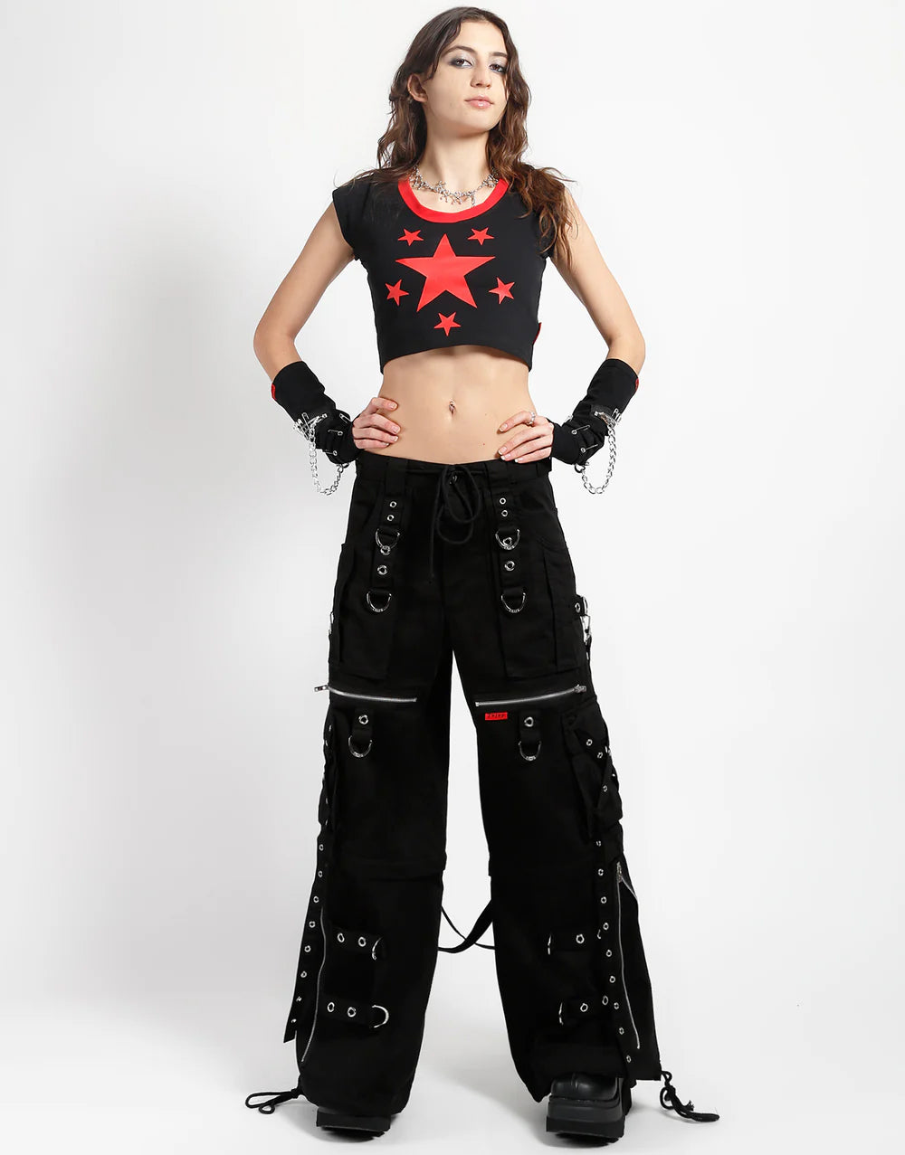 Safety Pins & Chain Arm Warmer