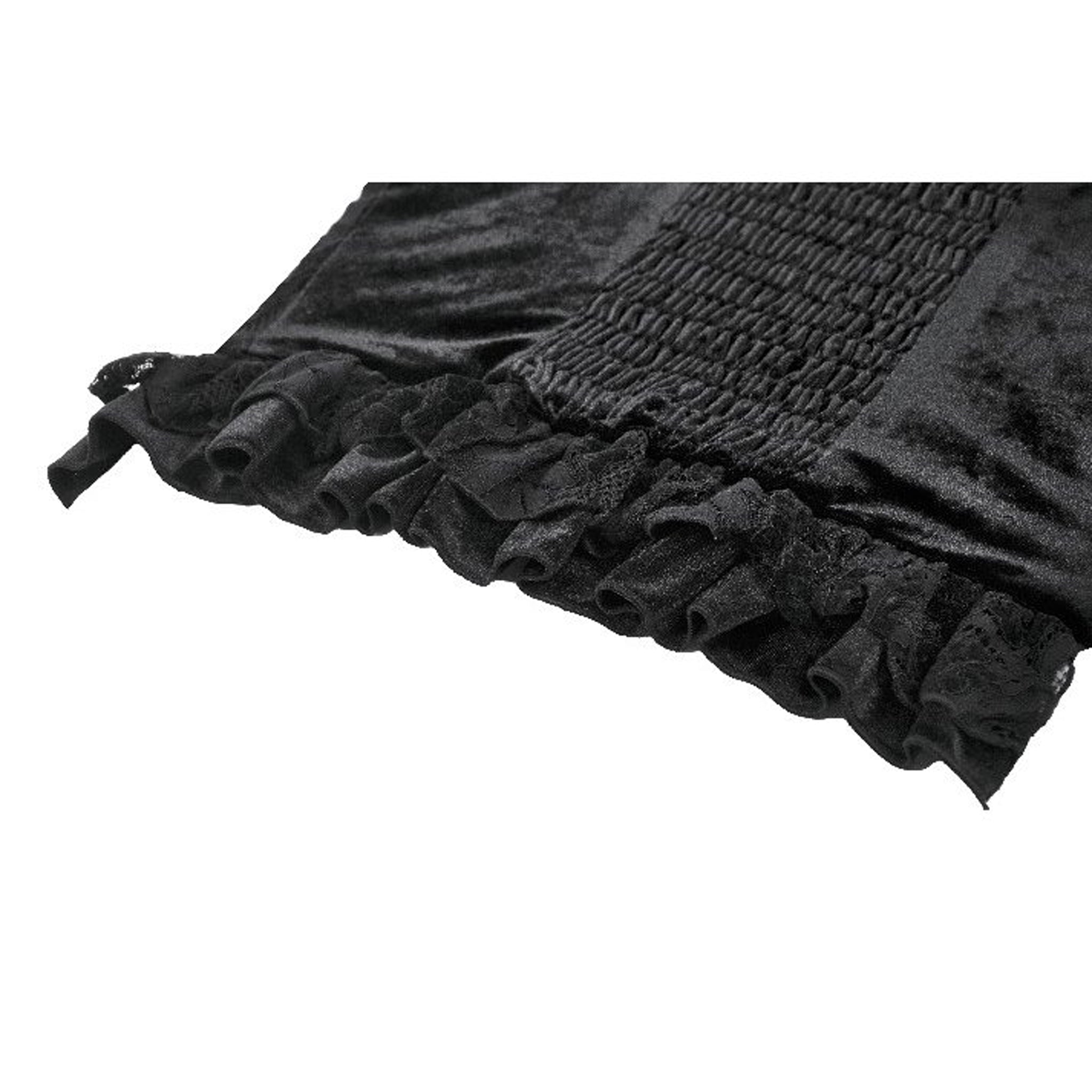 Gothic Velvet Lace Bustier