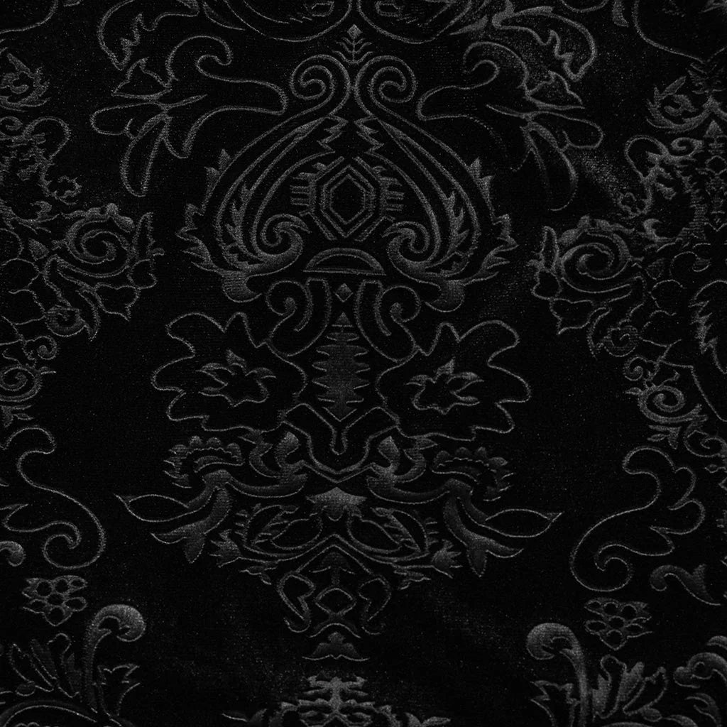 Gothic Embossed Velvet Fishtale Skirt