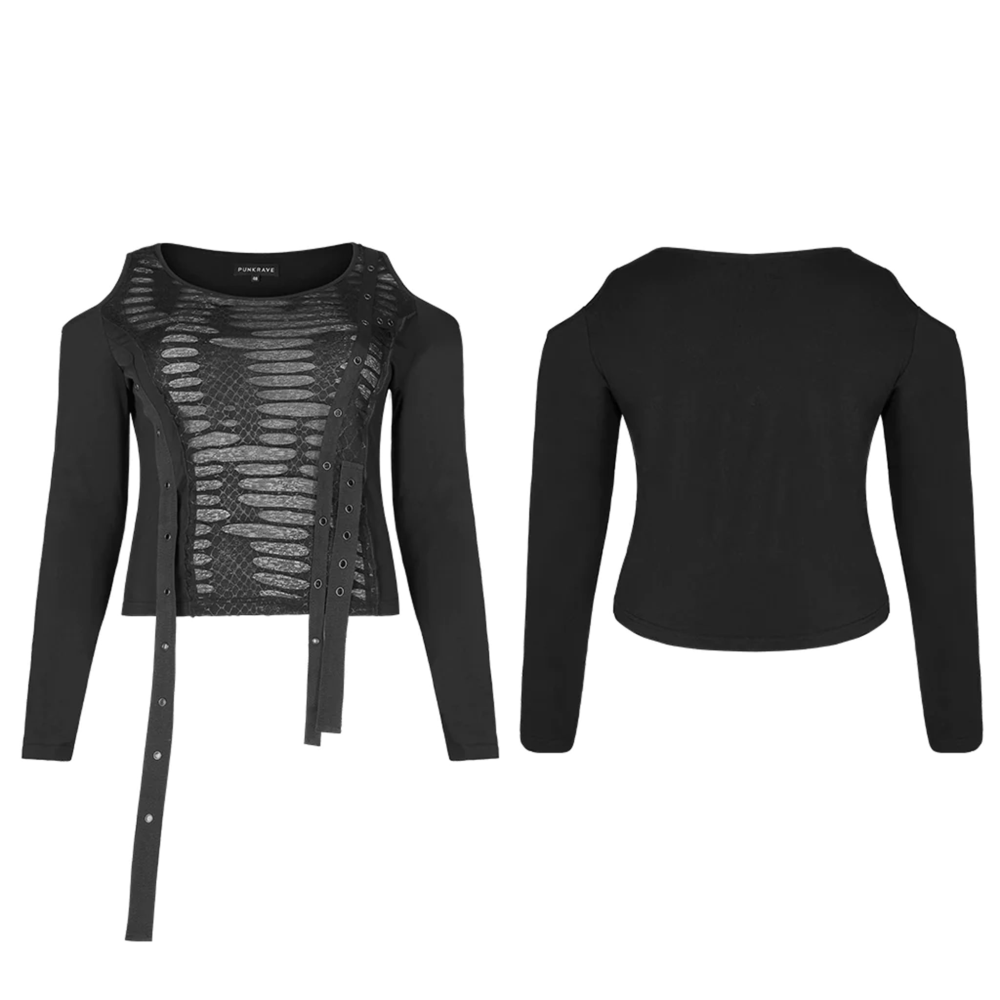 textured long sleeve tshirt