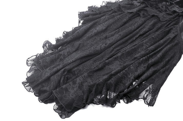 Off Shoulder Ruffle Velvet Dress