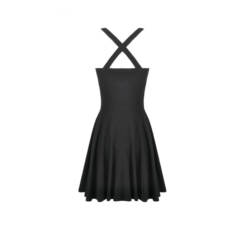 Cross Strap Mini Dress