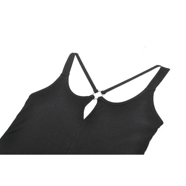 Cross Strap Mini Dress