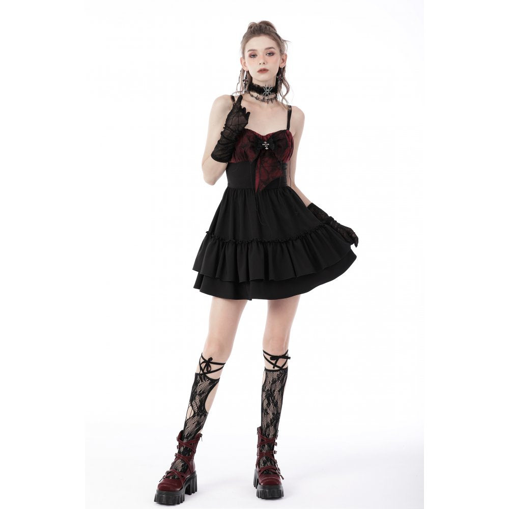Webbed Bow Party Dress