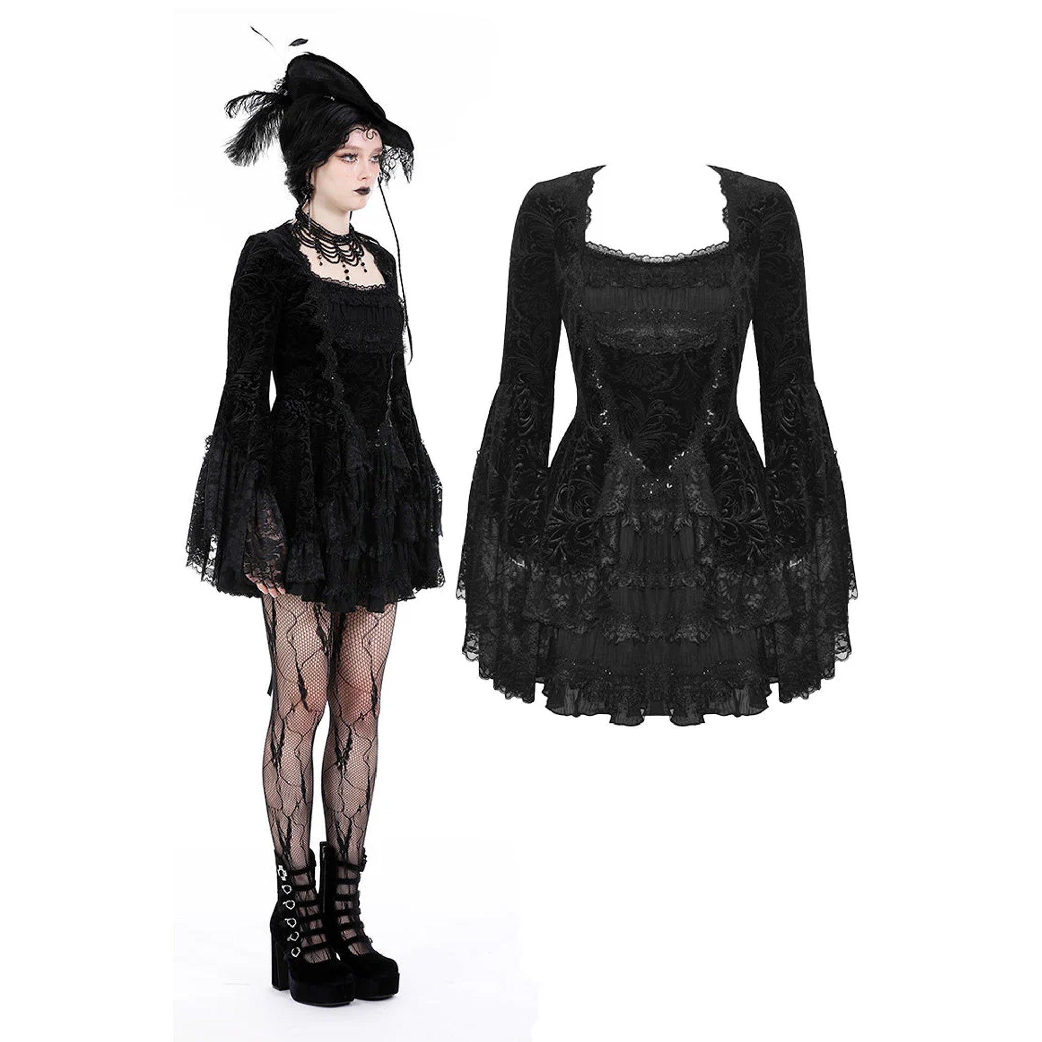 Noir Bohemian Dress
